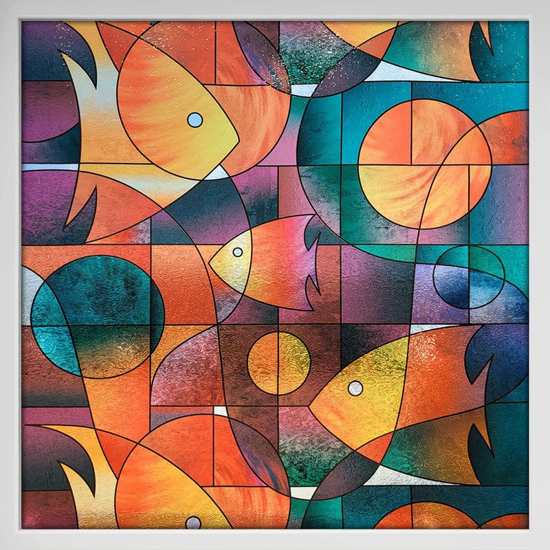 STAINED GLASS FISH