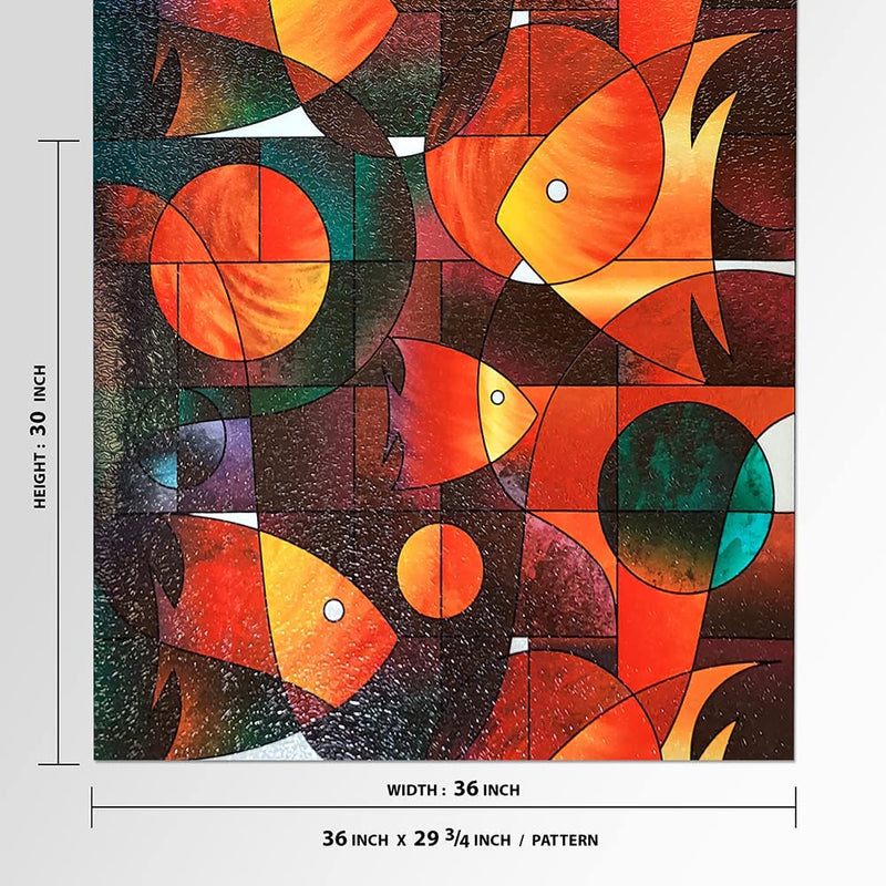 STAINED GLASS FISH