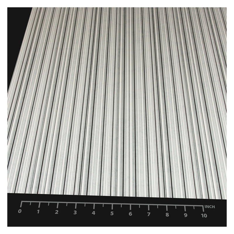 GEOMETRIC STRIPE WHITE